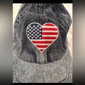 American flag hat
